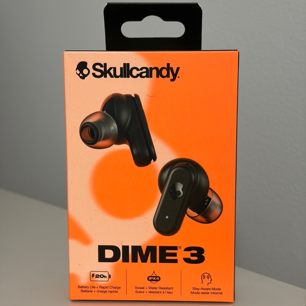 Skullcandy Dime 3 Wireless Earbuds - Black